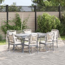 vidaXL Doorzichtig afdekzeil met ogen 3x3 m PVC