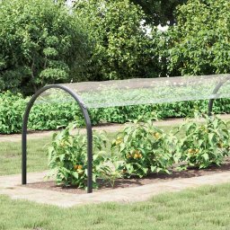 vidaXL Doorzichtig zeildoek met zeilringen 1x10 m PVC
