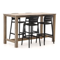 + 15% kassakorting | Forza Pazzia/ROUGH-X 180cm barset 5-delig stapelbaar - Laagste prijsgarantie!