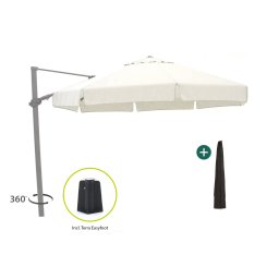 + 15% kassakorting | Shadowline Miami zweefparasol ø 350cm - Laagste prijsgarantie!