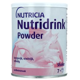 Nutridrink Poeder Shake Aardbei