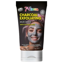7th Heaven Charcoal Exfolierende Kleimasker met Glycolzuur