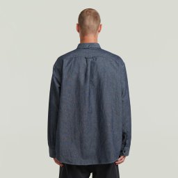 G-S011 Oxford Overhemd - Donkerblauw - Heren