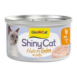 6x70g ShinyCat in Gelei Kip GimCat Kattenvoer