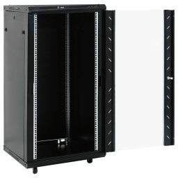 vidaXL 22U Netwerkkast met Draaipoten 19" IP20 60x60x120 cm