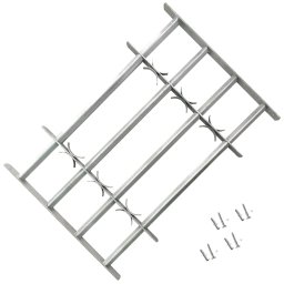 vidaXL Raambeveiligingen verstelbaar 2 st 1000-1500 mm