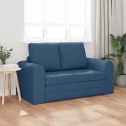 vidaXL Slaapbank Blauw 148 x 71 x 83 cm Stof