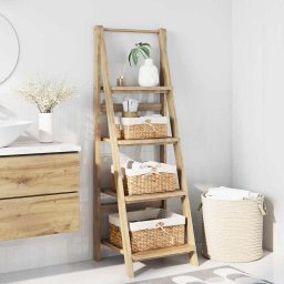 vidaXL Opslagmanden 3 st Waterhyacint 40 x 30 x 18 cm Naturel