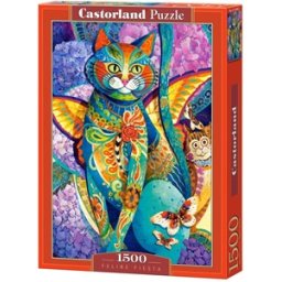 Feline fiesta Puzzel (1500 stukjes)