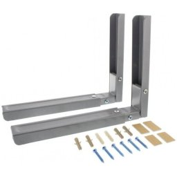 Scanpart wand bevestigingsbeugels magnetron zilver 50kg Magnetron accessoire Zilver