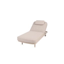 Ligbed Milano Latte Kussens Hoofdsteun 4SO Sunbed Verstelbaar Bed Buiten Tuin 4 Seasons Outdoor