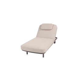 Ligbed Milano Terre Kussens Hoofdsteun 4SO Sunbed Verstelbaar Bed Buiten Tuin 4 Seasons Outdoor