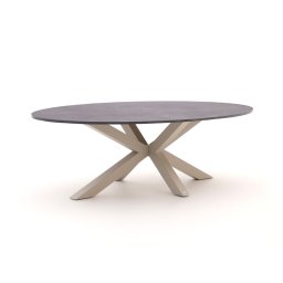 + 15% kassakorting | Bellagio Induno Ellips dining tuintafel 240x120cm - Laagste prijsgarantie!