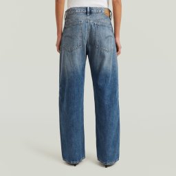 Bowey Barrel Jeans - Donkerblauw - Dames