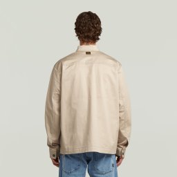 Core Lightweight Overshirt - Beige - Heren