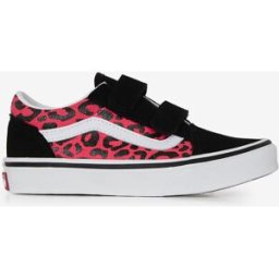 Schoenen Vans Old Skool Leopard V- Baby Zwart/roze Unisex 29