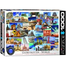 World - Globetrotter Puzzel (1000 stukjes)