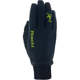 Roeckl - Maat 9.5 Rax Fietshandschoenen - Zwart/Geel