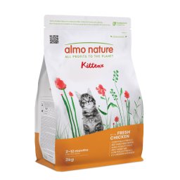 2kg 4 x Kitten Kip & Rijst Almo Nature Holistic Kattenvoer