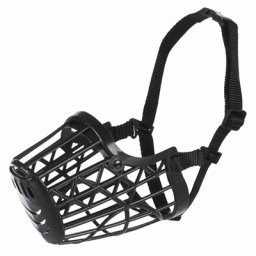 TRIXIE MUILKORF KUNSTSTOF ZWART M