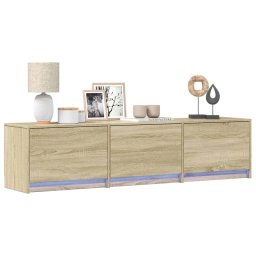 vidaXL TV-kast Sonoma Bewerkt hout