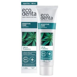 Ecodenta Sensitive Care CBD & Probiotics Tandpasta