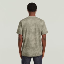 Allover Print T-Shirt - Meerkleurig - Heren