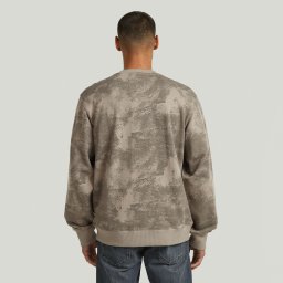 Allover Print Sweater - Meerkleurig - Heren