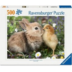 Rabbit and Chick Puzzel (500 stukjes)