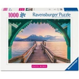 Footbridge at Lac d'Annecy Puzzel (1000 stukjes)