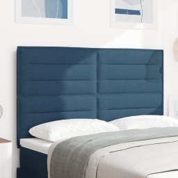 vidaXL Hoofdbord Blauw 144 cm Stof