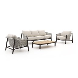 + 15% kassakorting | Zavelli Cuore stoel-bank loungeset 4-delig 5-zits - Laagste prijsgarantie!