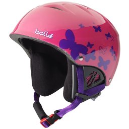 BOLLÉ B-Kid shiny pink - butterfly (49-53 cm) - Skihelm