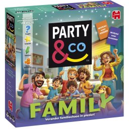 Party & Co. - Family - Bordspel voor families - Vanaf 8 jaar - Partyspel - Actiespel