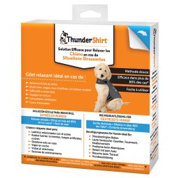 ThunderShirt® kalmerend vest, grijs - Maat S