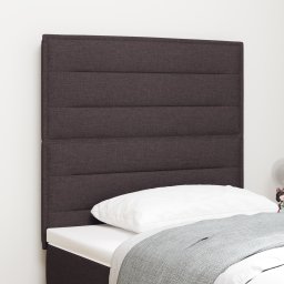 vidaXL Hoofdbord Donkerbruin 100 cm Stof