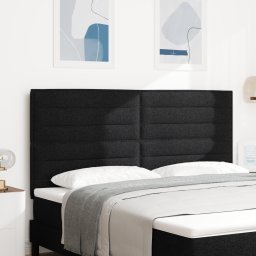 vidaXL Hoofdbord Zwart 180 cm Stof