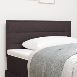 vidaXL Hoofdbord Donkerbruin 90 cm Stof