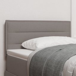 vidaXL Hoofdbord Taupe 90 cm Stof
