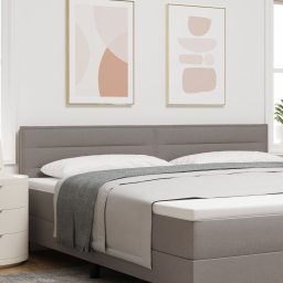 vidaXL Hoofdbord Taupe 200 cm Stof