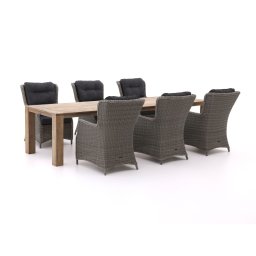 + 15% kassakorting | Intenso Milano/ROUGH-X 320cm dining-lounge tuinset 7-delig - Laagste prijsgarantie!