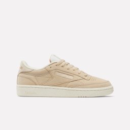 Reebok - maat 38.5 - CLUB C 85 TAN - SAND - CLAY Dames Sneakers - Zand