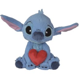 Disney - Stitch met Hart Knuffel (25cm)