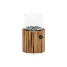 + 15% kassakorting | Cosiscoop Timber round gaslantaarn ø 18cm (h:30cm) - Laagste prijsgarantie!