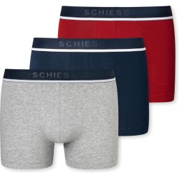 Schiesser Maat S 95/5 Organic Heren Shorts - 3 pack