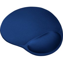 Trust BigFoot – Ergonomische Muismat – Gel Polssteun – Antislip – Blauw