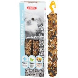 ZOLUX NUTRIMEAL STICK GROTE PARKIET / PAPEGAAI ZONNEBLOEMPITTEN 110 GR 3 ST