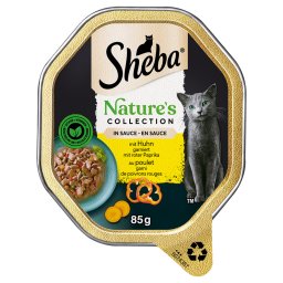 22x85g Kip in Saus Nature's Collection Sheba Kattenvoer