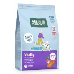 3kg Green Petfood Dog Vitality met insecten droog hondenvoer