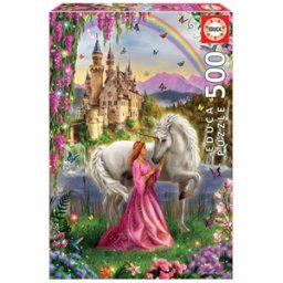 Fairy And Unicorn Puzzel (500 stukjes)